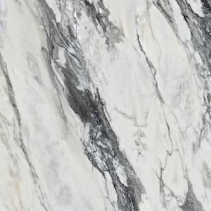 Lamora Nero Marble 24 in. x 24 in. Glazed Porcelain Floor and Wall Tile (378.24 sq. ft./pallet)