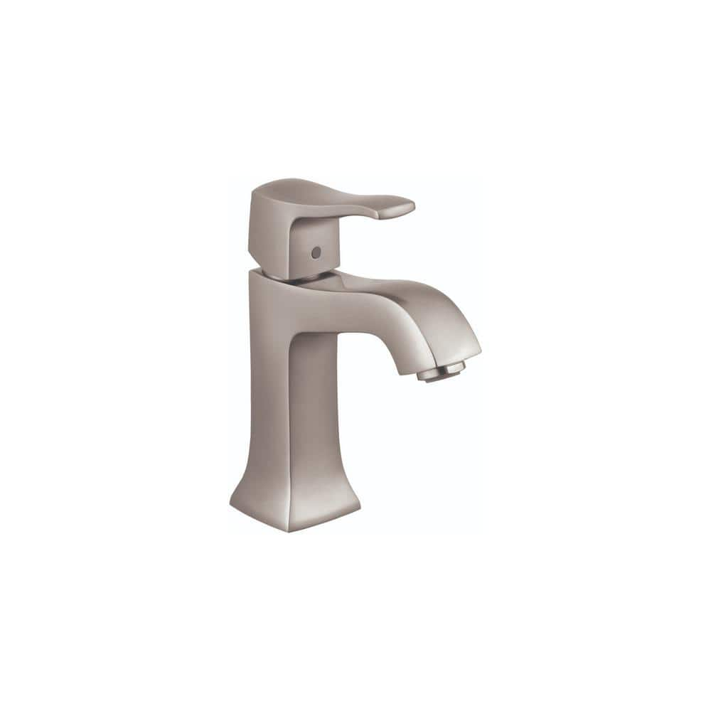 Hansgrohe Metris C Single Handle Single Hole Bathroom Faucet in Brushed Nickel