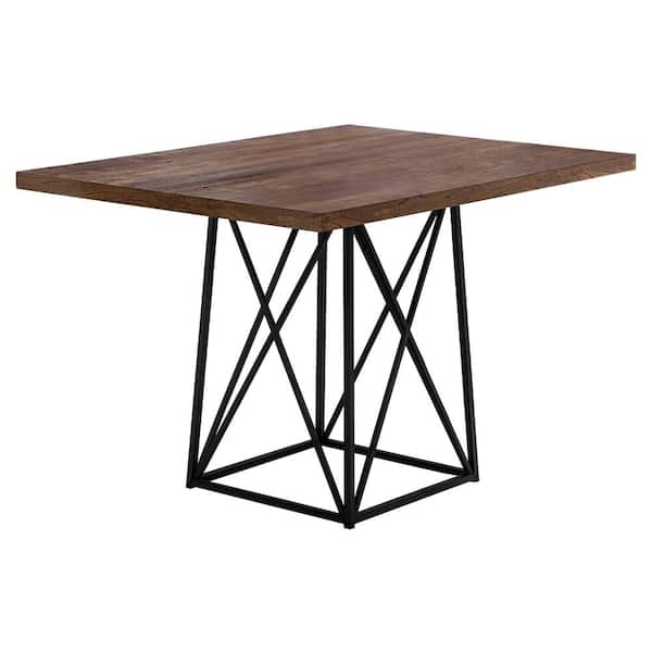 Unbranded Brown Reclaimed Wood Dining Table