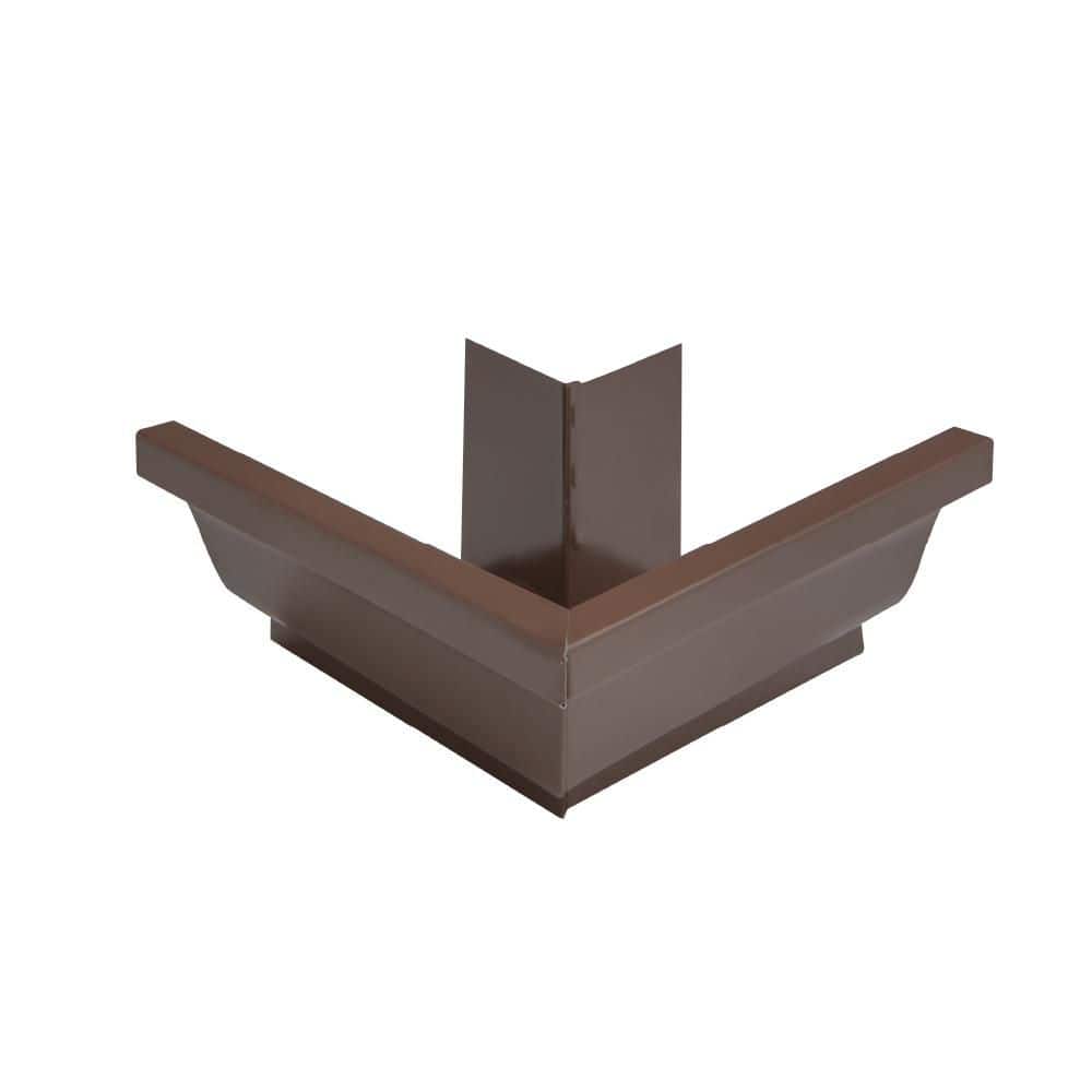 5 in. Brown Aluminum K-Style Outside Gutter Miter price history on PriceWatchPro