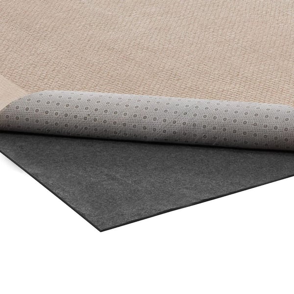 Rug Pad 9 x 12 ft., Non-slip Carpet Area Pad, Rug Mat Padding with Dual Surface Felt Cushion & Rubber Gripper