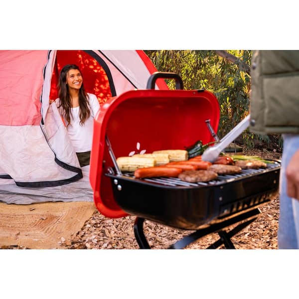 Reviews for Megamaster Traverse Portable Charcoal Grill in Red