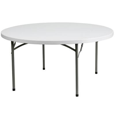 Round Medium 36 60 In Folding Tables Storage Organization The Home Depot Folding Tables Storage, 36 Round Folding Table