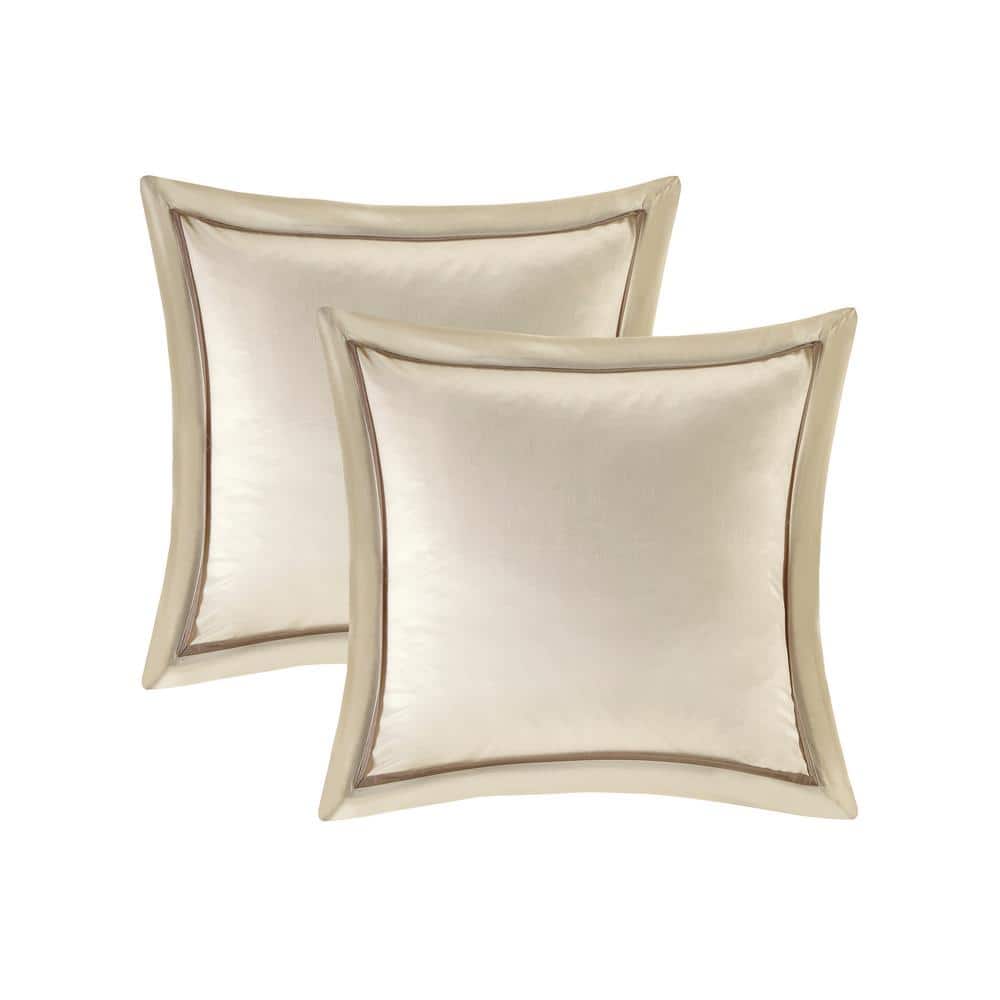 Ivory Microfiber California King 24-Piece Bedding Set