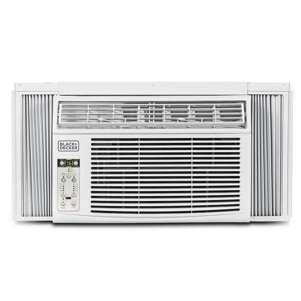 White 8000 BTU Window Air Conditioner with Remote Control