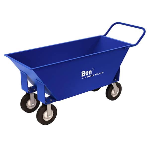 Bon Tool 10 cu. ft. Pro Plus Mortar Buggy with Solid Rubber Wheels