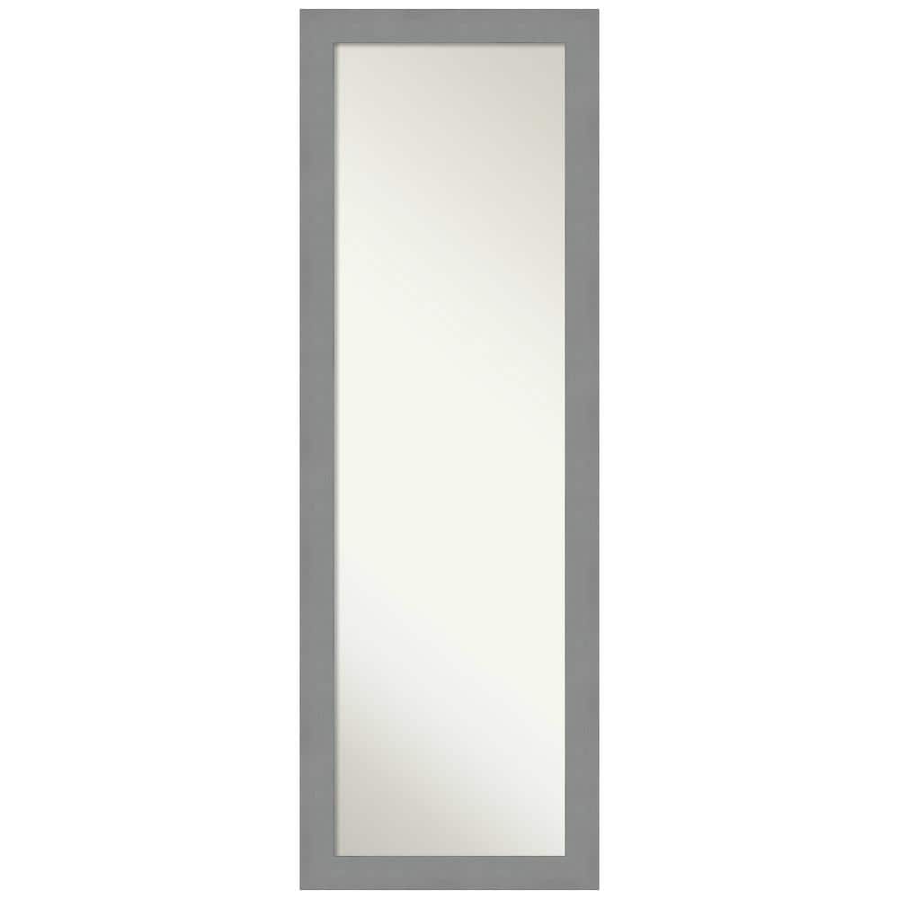 Large Rectangle Brushed Silver Metallic Modern Mirror (51.5 in. H x 17.5 in. W) price history on PriceWatchPro