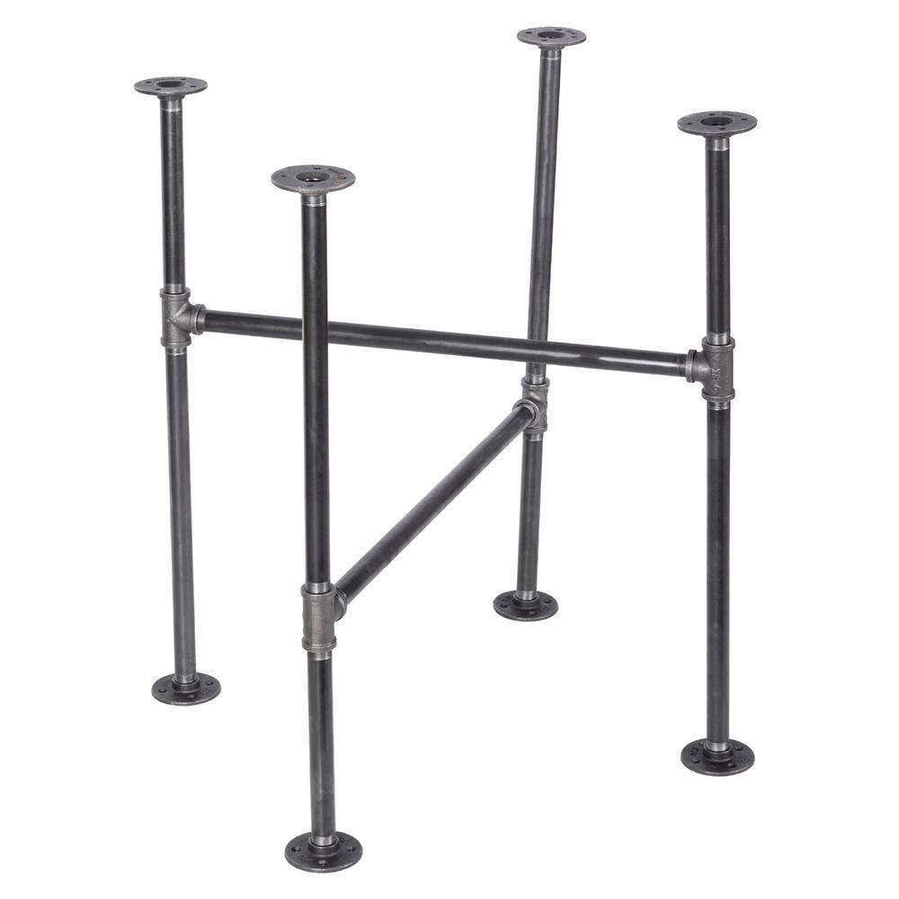 3/4 in. x 2.4 ft. L Black Steel Pipe 30 in. H Solitaire Design Kitchen Table Kit price history on PriceWatchPro