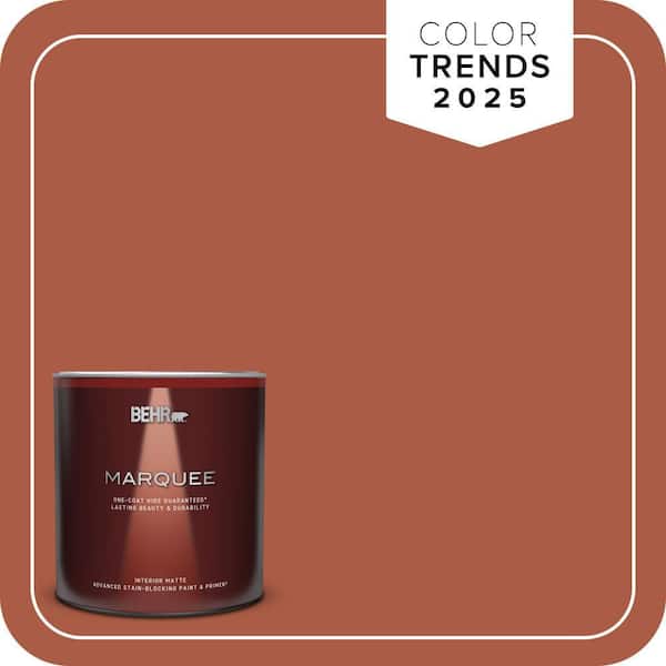 BEHR MARQUEE 1 qt. #M190-7 Colorful Leaves Matte Interior Paint & Primer