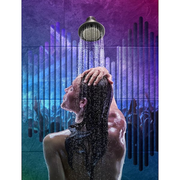 KOHLER Moxie 1.75 gpm Shower Head with Waterproof Speaker