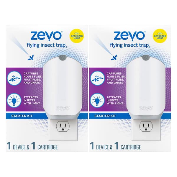 ZEVO Indoor Flying Insect Trap Refill Cartridges 2 Refill
