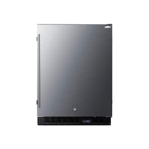 3.7 cu. ft. Frost Free Upright Freezer in Stainless Steel