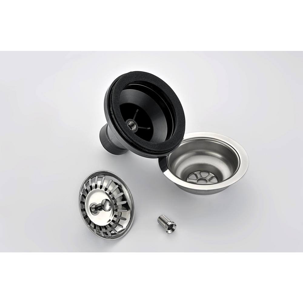 Moore 32'' Double Bowl Stainless Steel Undermount Kitchen Sink