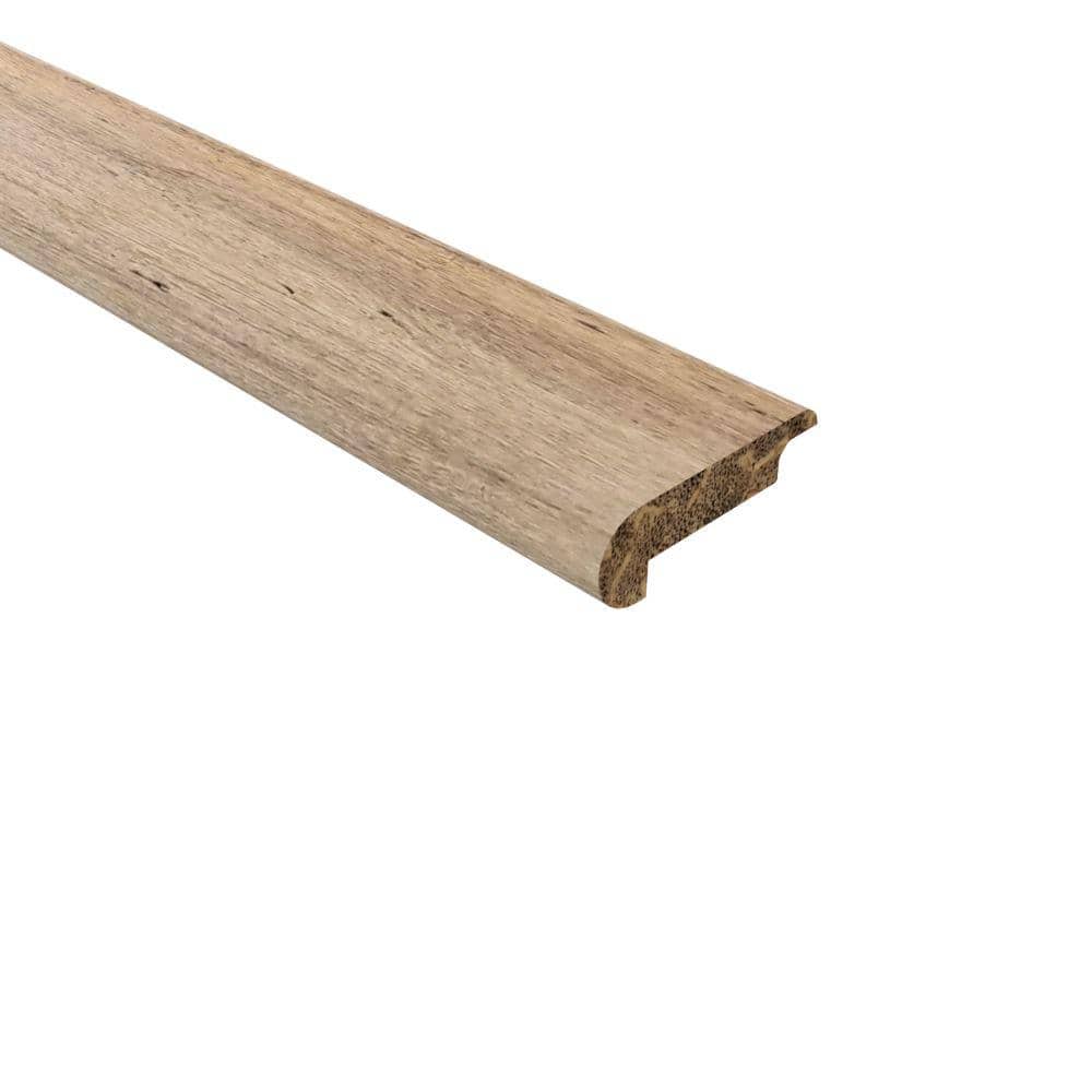Strand Woven Bamboo Laona 0.438 in. T x 2.17 in. W x 72 in. L Bamboo Overlap Stair Nose Molding price history on PriceWatchPro