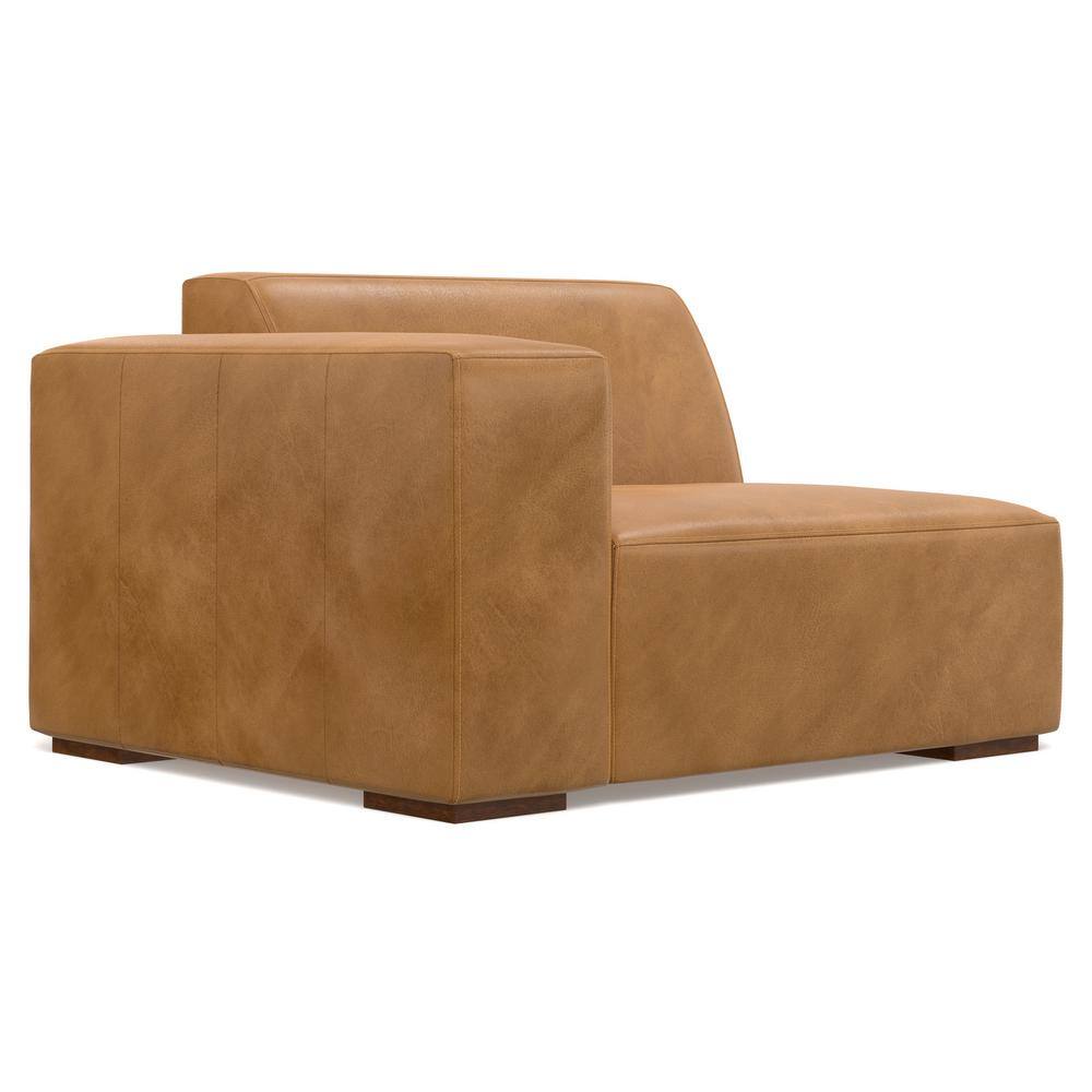 Rex Sienna Genuine Leather Left Arm Sofa Module