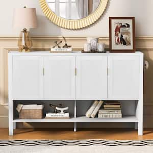 Home Decorators Collection Bradstone 3 Door White Storage Console Home Decorators Collection Bradstone 3 Door White Storage Console