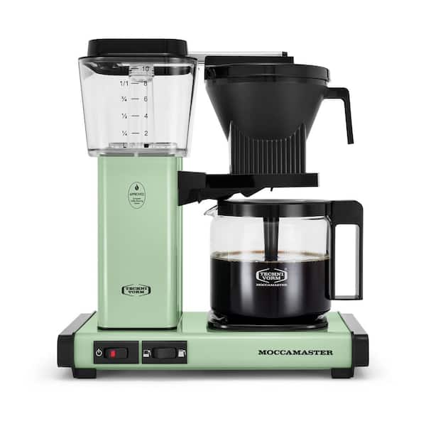 MOCCAMASTER KBGV 10 Cup Pistachio Drip Coffee Maker