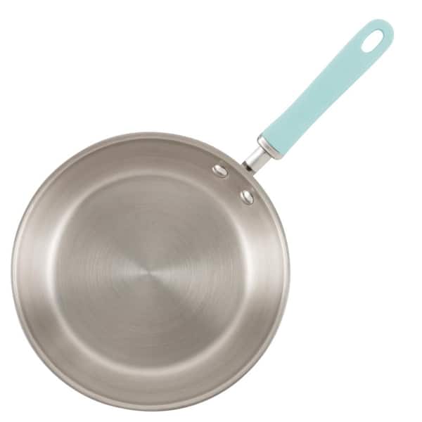 Rachael Ray Create Delicious 10pc Hard Anodized Cookware Set With Light  Blue Handles : Target