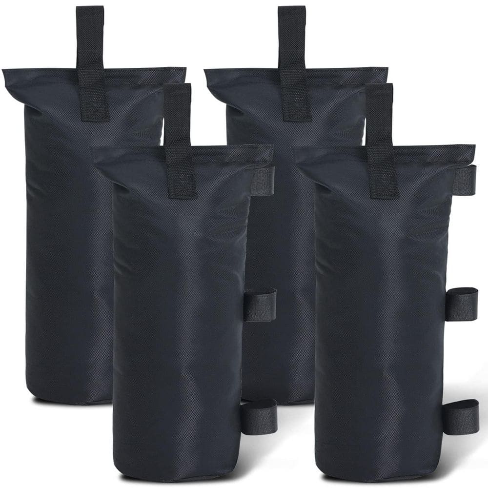 Heavy Duty 120 lbs. Weight Capacity Canopy Sand Bags (4-Pack) for Pop Up Tent, Gazebo-Universal Weight Bags without Sand price history on PriceWatchPro
