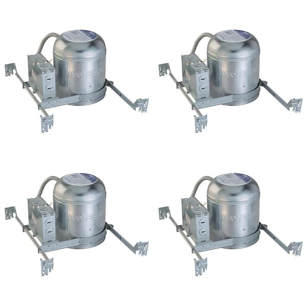 Thomas Pro Series 6 in. White Recessed Kit (4-Pack)
