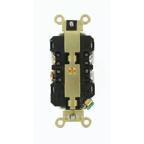 Leviton 223-W Steckdose – 15 A, 125 V, Ungeerdet, Weiß, Für Wohnbereiche