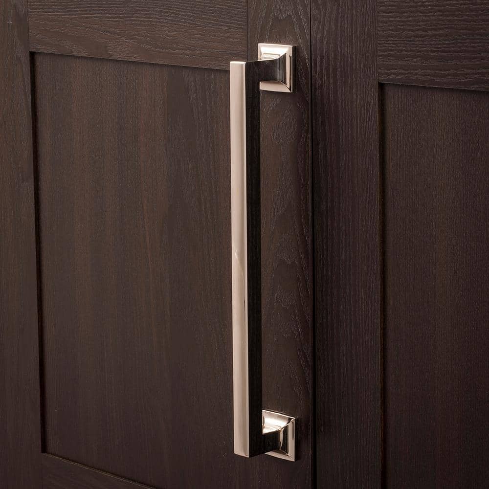 Polished Nickel 14.6 Inch Modern Appliance Handle
