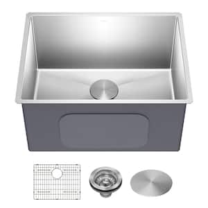 Ruvati Roma Pro 24 in. Undermount Single Bowl 16-Gauge