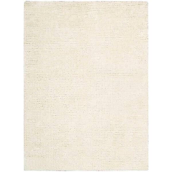 Nourison Fantasia Snow 6 ft. x 7 ft. Area Rug