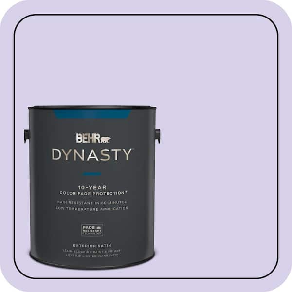 BEHR DYNASTY 1 gal. #P560-2 Air Castle Satin Enamel Exterior Stain-Blocking Paint & Primer