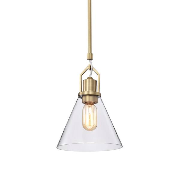 Home depot store brass pendant light