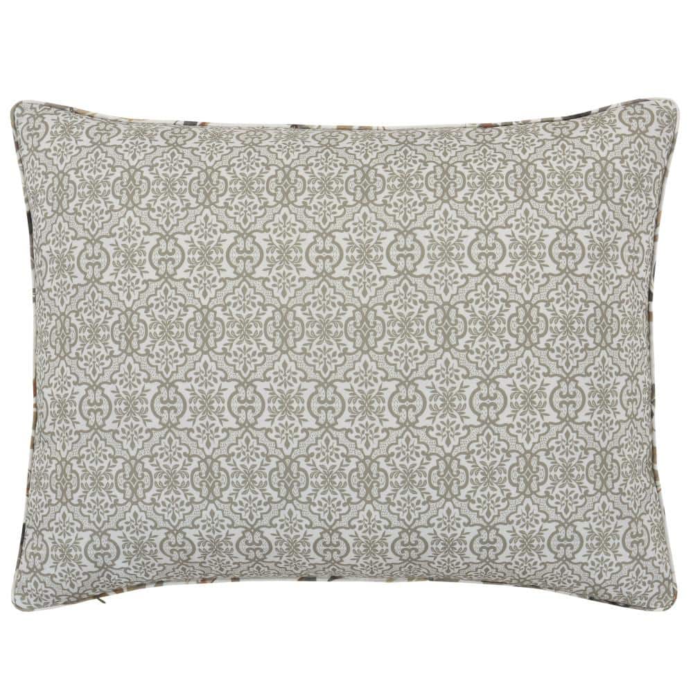 California King Sage Microfiber Reversible Comforter Set