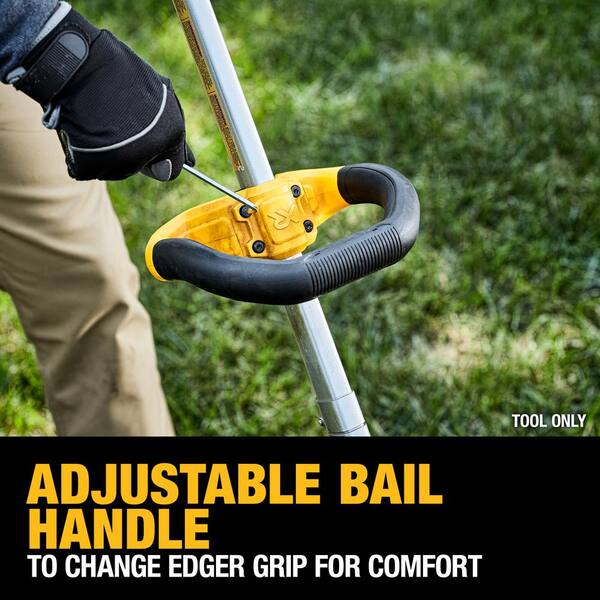 DEWALT 20V MAX Cordless Battery Powered Lawn Edger with 7.5 In