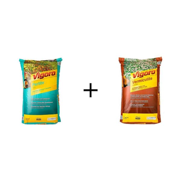 2 cu. ft. Organic Perlite and 2 cu. ft. Organic Vermiculite Soil Amendment Combo