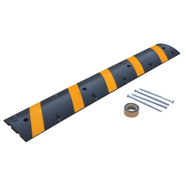 Vestil 72 in. Speed Bump Heavy-Duty Asphalt