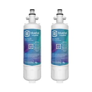 2 Compatible Refrigerator Water Filters Fits LG LT700P and Kenmore 46-9690 (Value Pack)