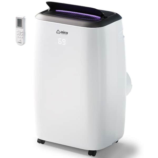 14,000 BTU (10,000 BTU DOE) Portable Air Conditioners Cools 700 Sq. Ft. with Dehumidifier, Fan, DIY Installation Kit
