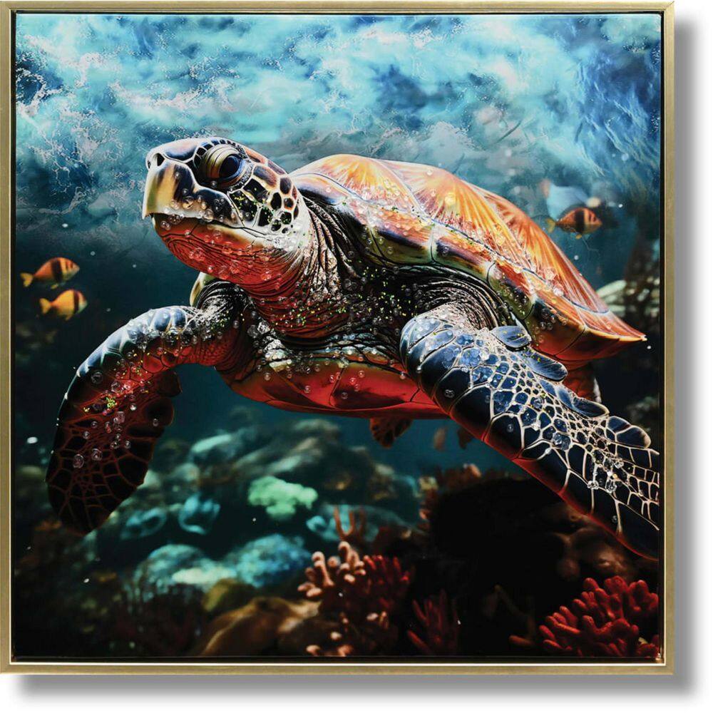 1 Piece Framed Graphic Print Animal Art Print 20.7 in. x 20.7 in. price history on PriceWatchPro