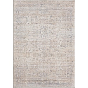 Lilian Gray 5 ft. x 8 ft. Bordered Classic/Traditional Polyester Blend Area Rug