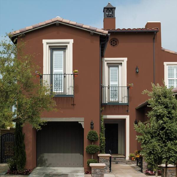 BEHR - 5 gal. #PPU3-18 Artisan Flat Interior/Exterior Masonry, Stucco and Brick Paint