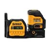 DEWALT 20V Max Lithium Ion Cordless Green Cross Line Laser