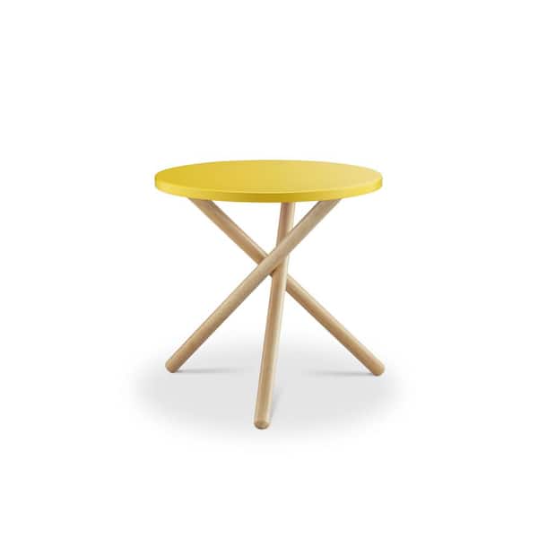 Acme Furniture Lanica Yellow End Table