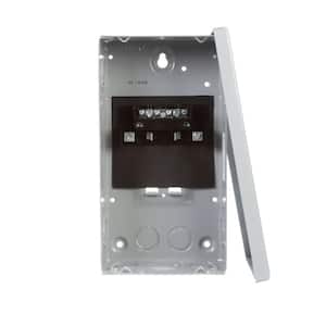 EQ 60 Amp 2-Space 4-Circuit Main Lug Surface Mount Load Center
