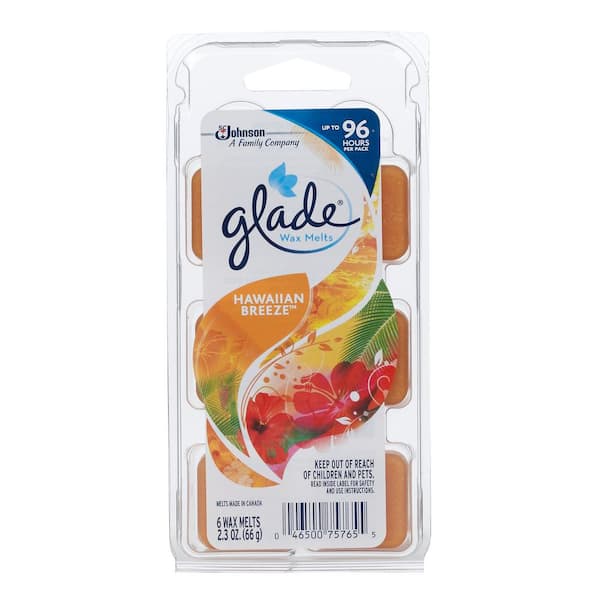 Glade 2.3 oz. Wax Melts Air Freshener Refill (6-Pack)