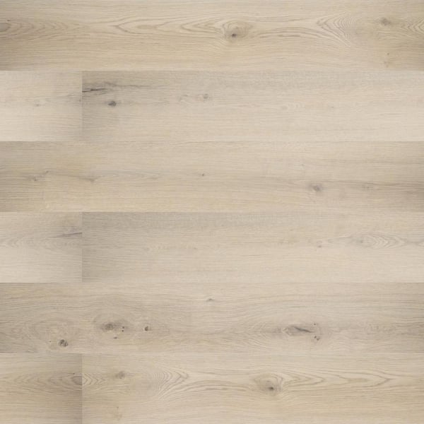 A&A Surfaces Urban Oak 12 MIL x 7 in. x 48 in. Waterproof Click Lock Luxury Vinyl Plank Flooring (23.8 sq. ft. / case)