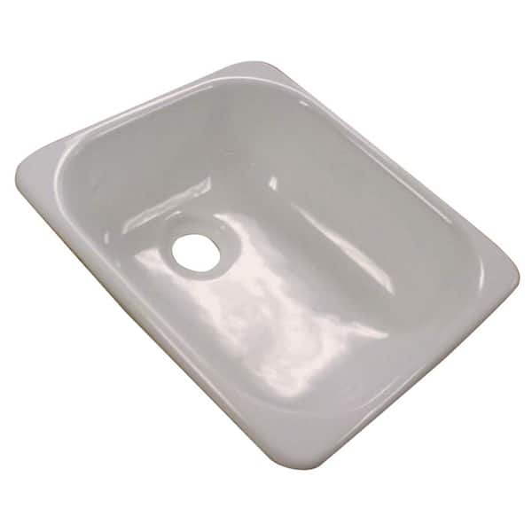 Lippert Components Kinro Parchment Acrylic Single Sink