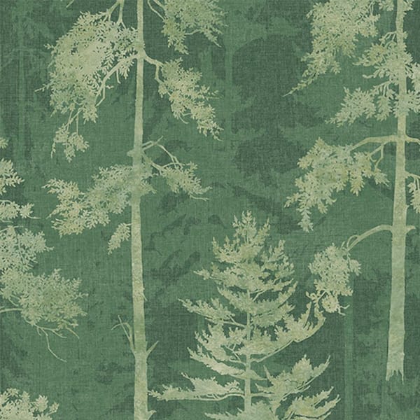 Graham & Brown Norse Forrest Emerald Wallpaper