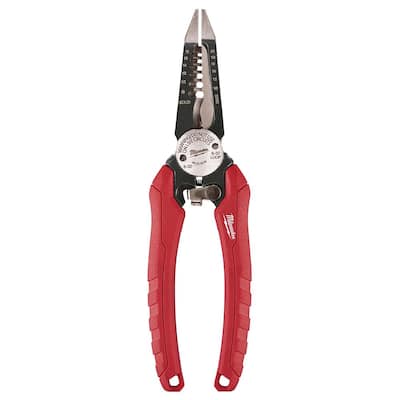 7.75 in. Combination Electricians 6-in-1 Wire Strippers Pliers