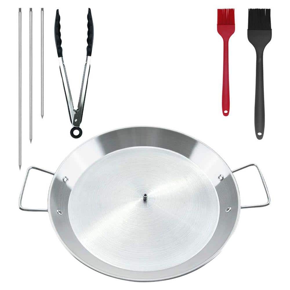 Pan Spit Color Vertical Skewer 1-Piece Stainless Steel Shawarma Pan Chicken BBQ Grill ...