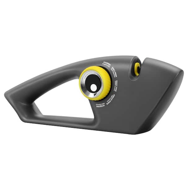 5 in 1 Handheld Manual Ceramic Knife Sharpener with 5-Stage Adjustable for Kitchen Knives