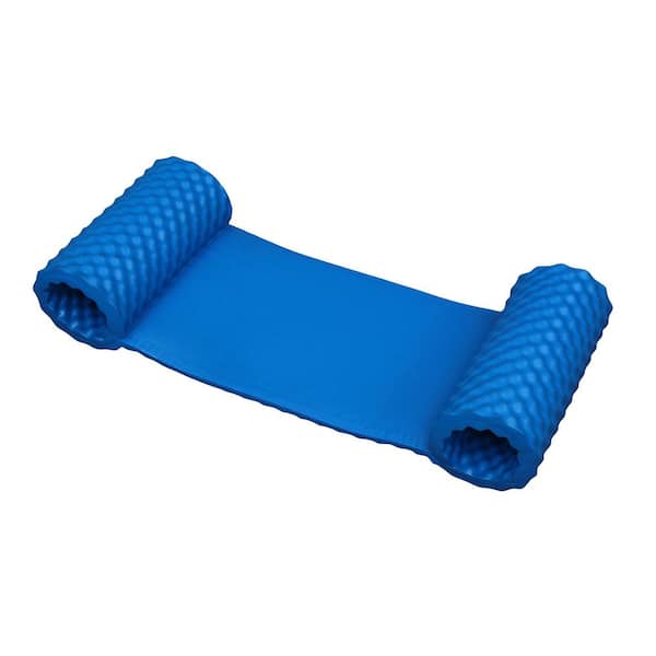 Blue Luxury Water Hammock for Swimming Pools-NBR Foam Rubber Flotation Device